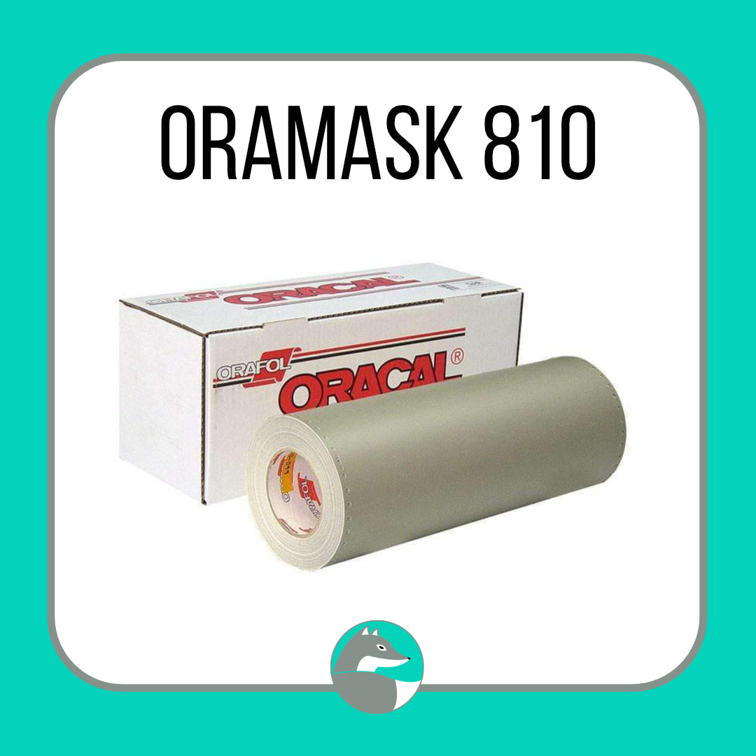 Oramask Stencil Film Vinyl - Silver Fox Vinyl