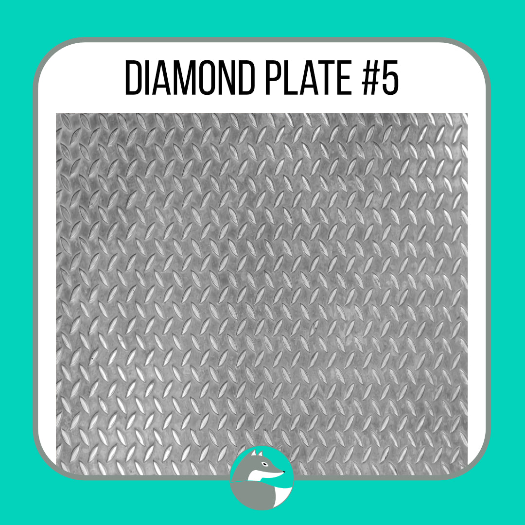 Diamond Plate Collection (not seamless) - Silver Fox Vinyl