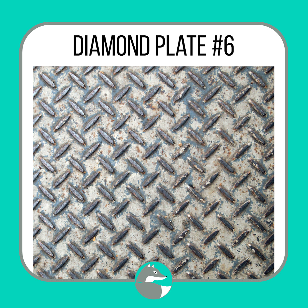 Diamond Plate Collection (not seamless) - Silver Fox Vinyl