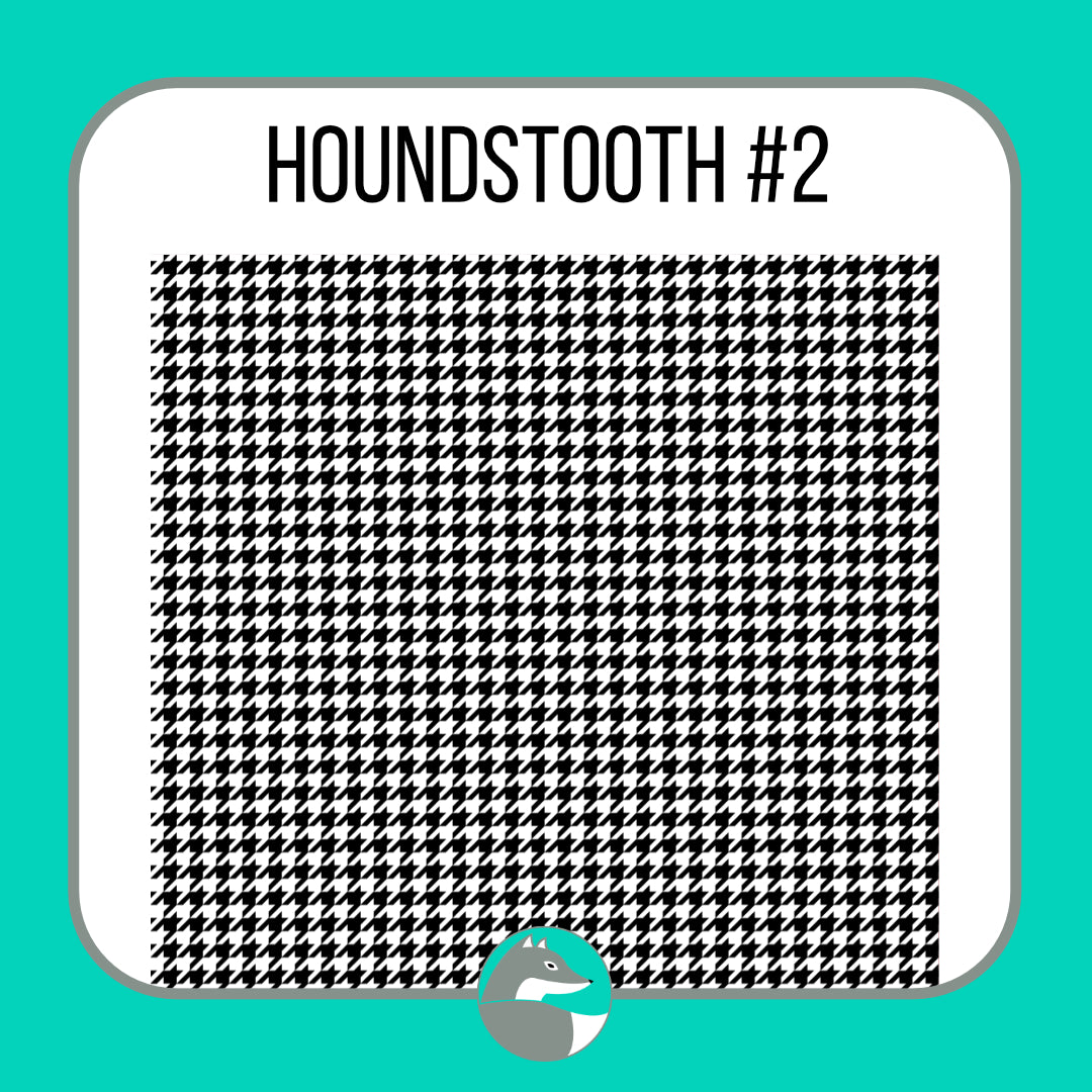 Houndstooth Collection - Silver Fox Vinyl