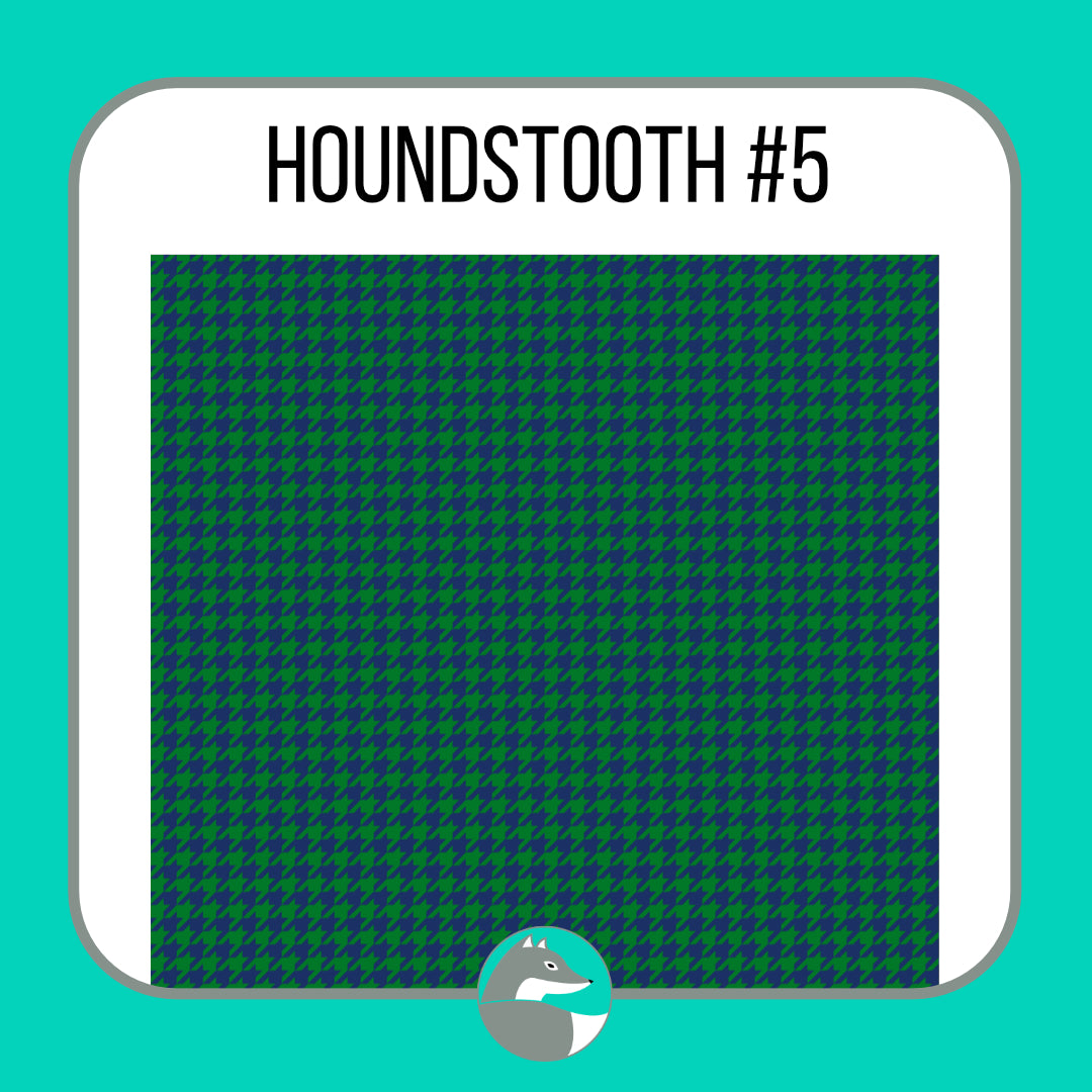 Houndstooth Collection - Silver Fox Vinyl