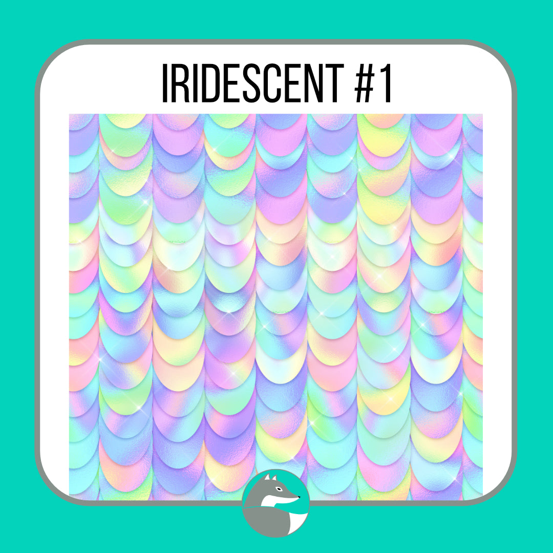 Iridescent Collection - Silver Fox Vinyl