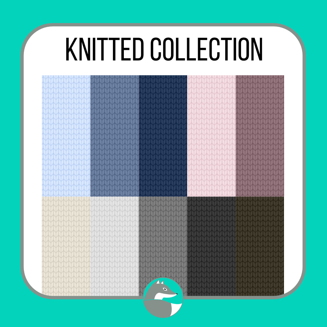 Knitted Collection - Silver Fox Vinyl