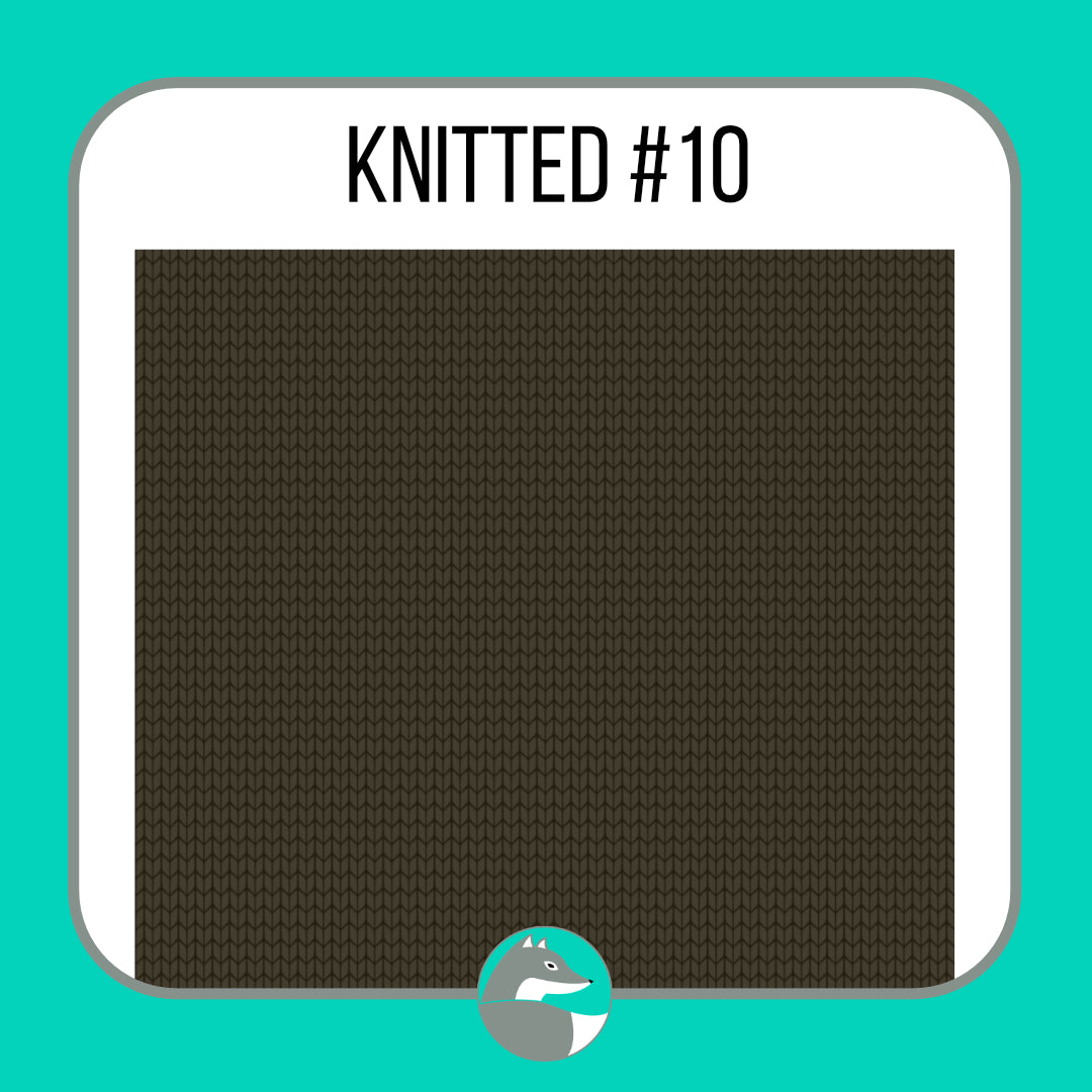 Knitted Collection - Silver Fox Vinyl