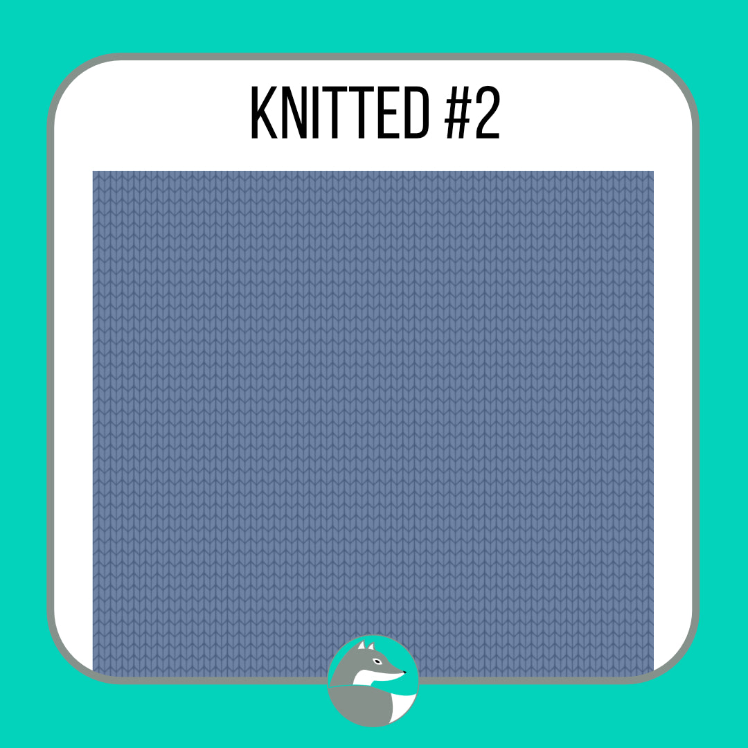 Knitted Collection - Silver Fox Vinyl