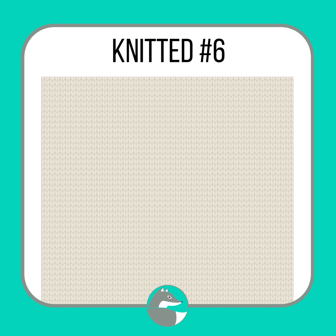 Knitted Collection - Silver Fox Vinyl