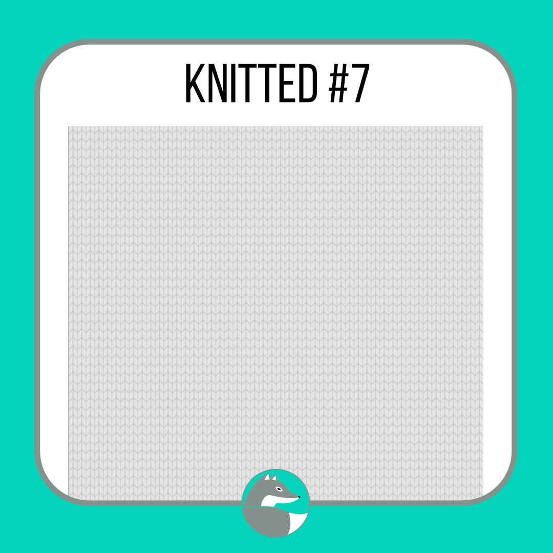 Knitted Collection - Silver Fox Vinyl