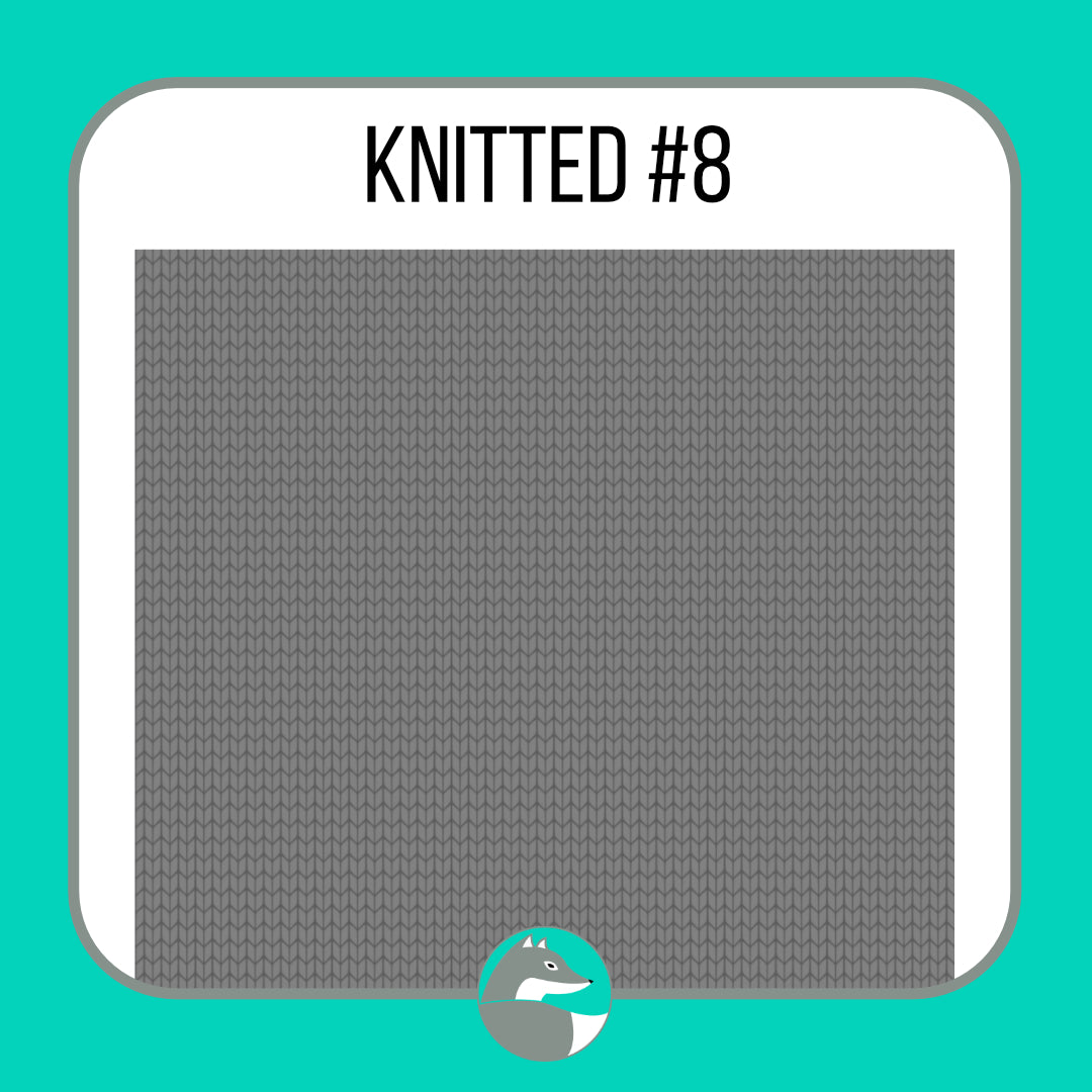 Knitted Collection - Silver Fox Vinyl