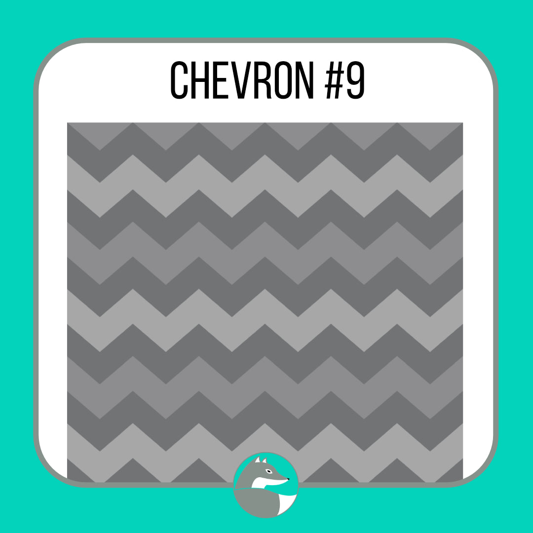 Chevron Collection - Silver Fox Vinyl
