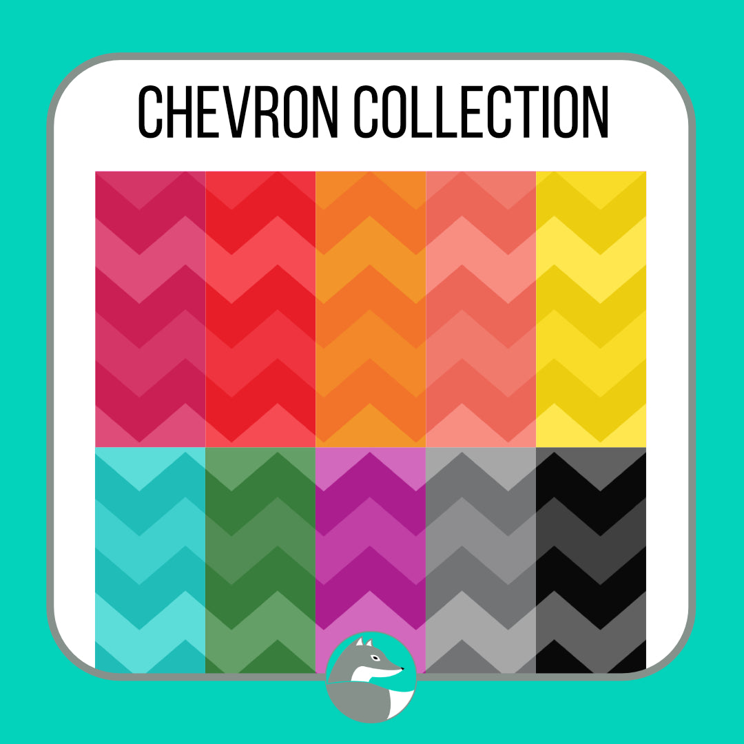 Chevron Collection - Silver Fox Vinyl