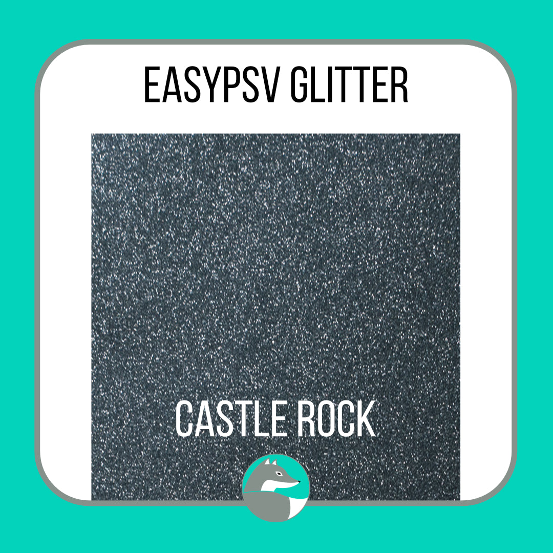Siser EasyPSV® Glitter Vinyl  - Adhesive - Silver Fox Vinyl