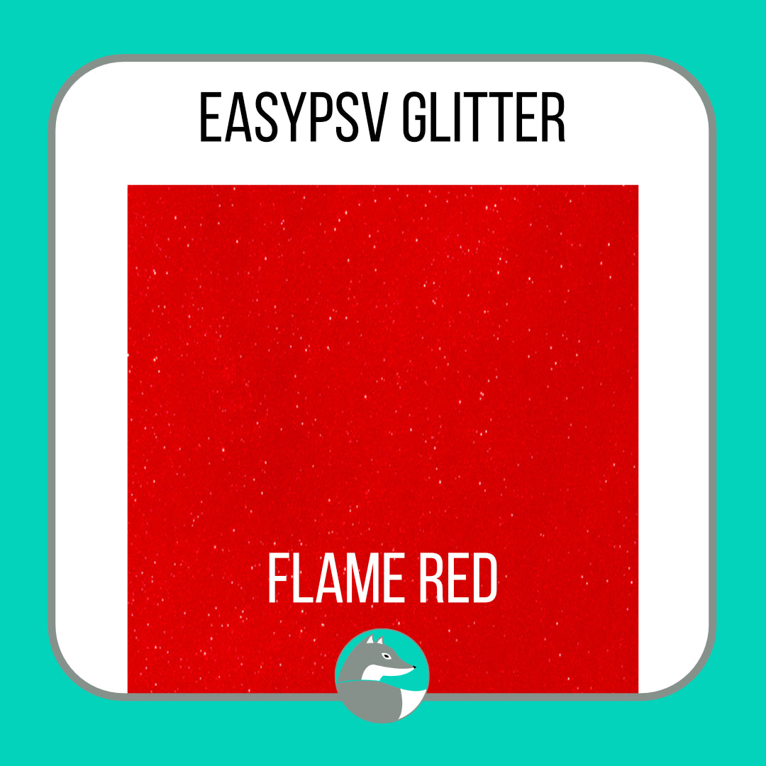 Siser EasyPSV® Glitter Vinyl  - Adhesive - Silver Fox Vinyl