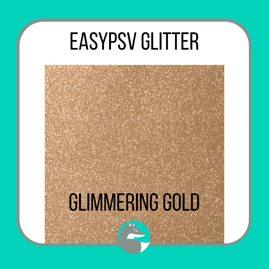 Siser EasyPSV® Glitter Vinyl  - Adhesive - Silver Fox Vinyl