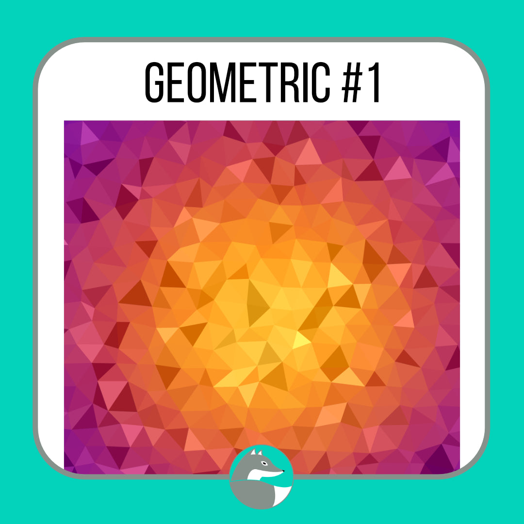 Geometric Collection (not seamless) - Silver Fox Vinyl