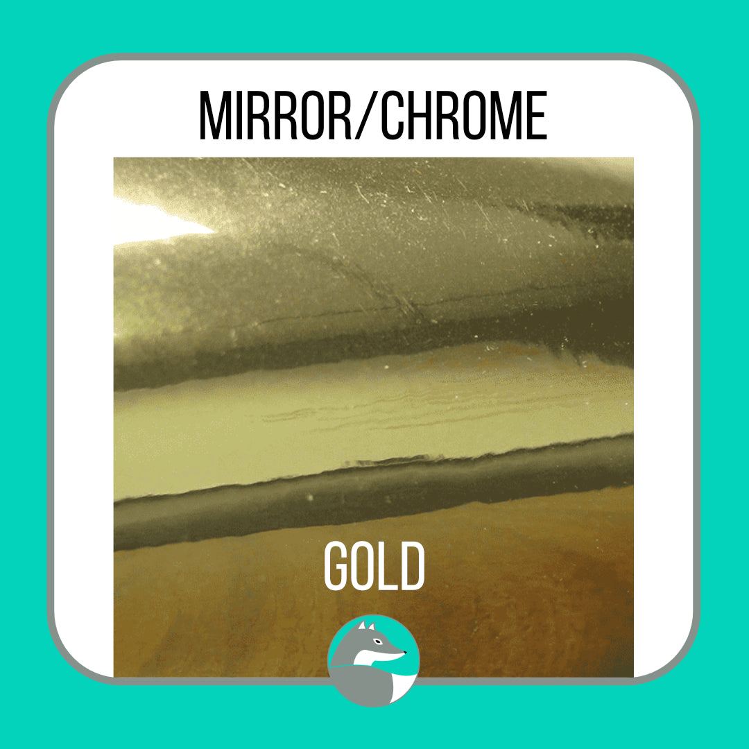Mirror/Chrome - Adhesive Vinyl - Silver Fox Vinyl