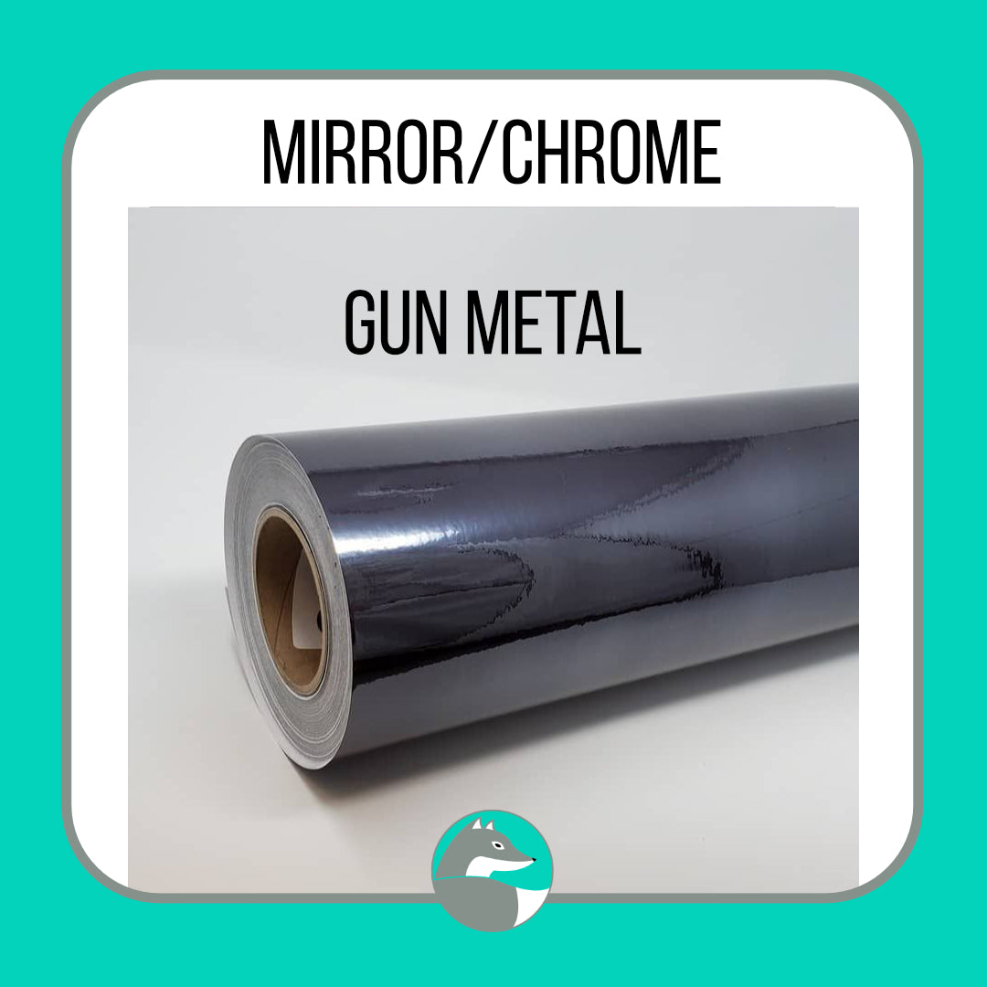 Mirror/Chrome - Adhesive Vinyl - Silver Fox Vinyl