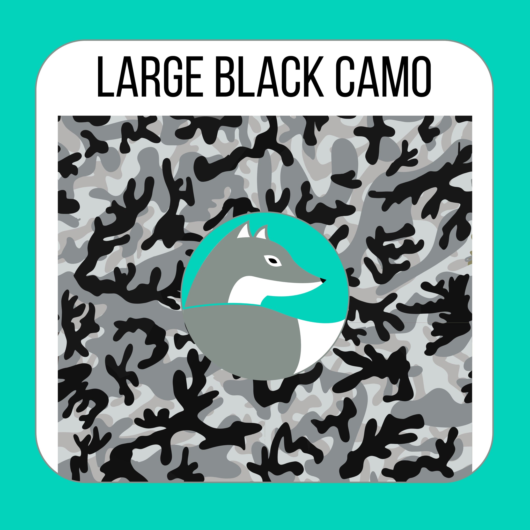 Camo Collection - Silver Fox Vinyl