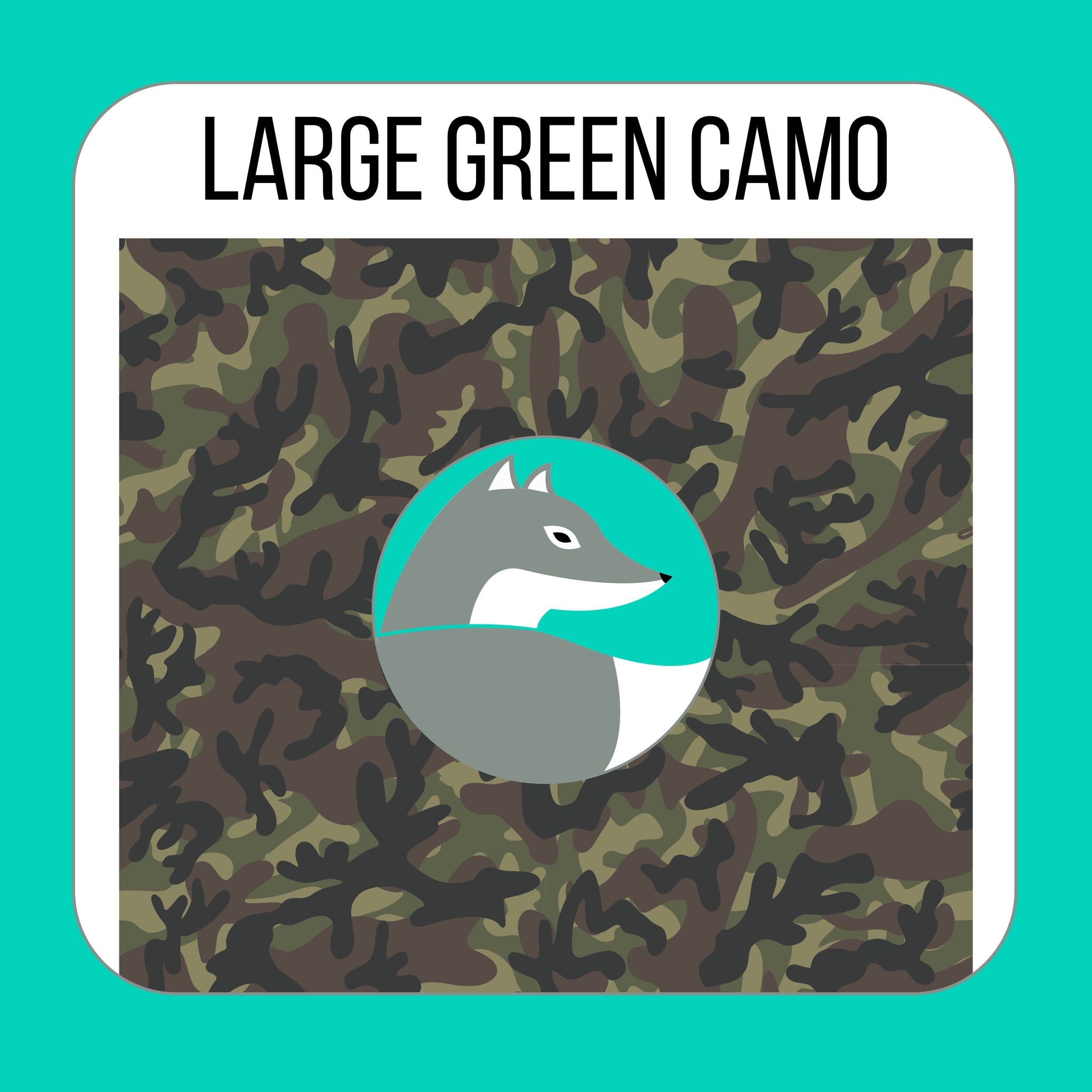 Camo Collection - Silver Fox Vinyl