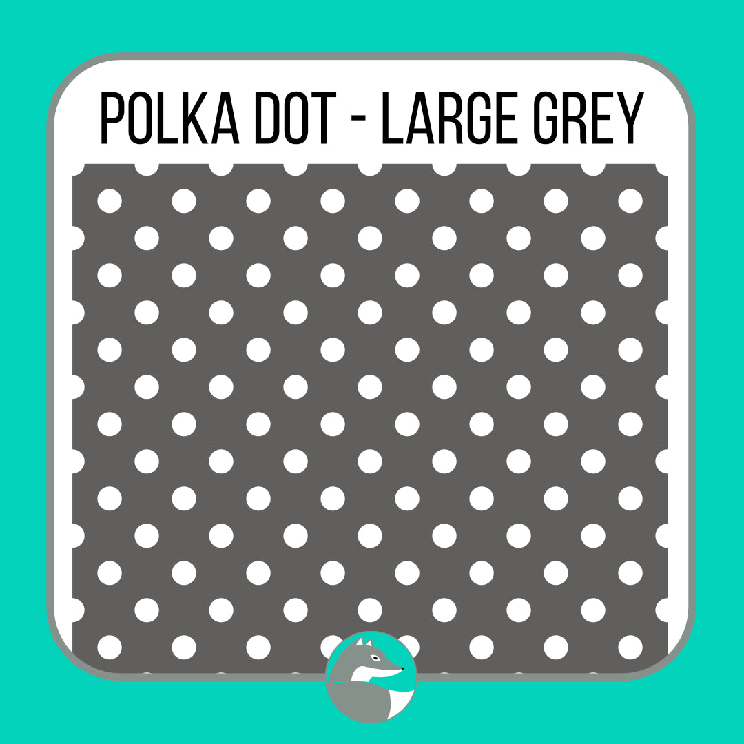 Polka Dot Collection - Silver Fox Vinyl