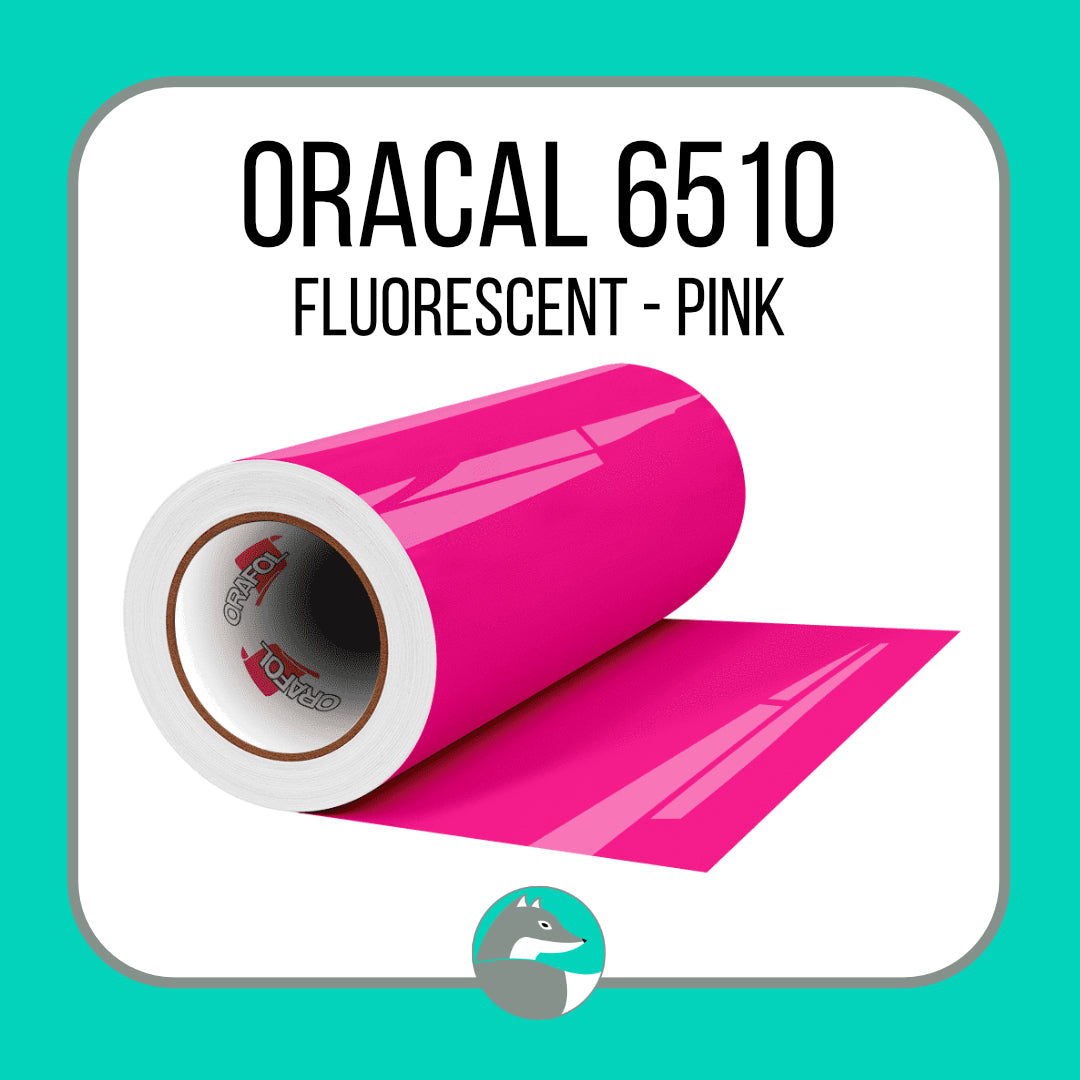 Oracal 6510® Fluorescent - Adhesive - Silver Fox Vinyl