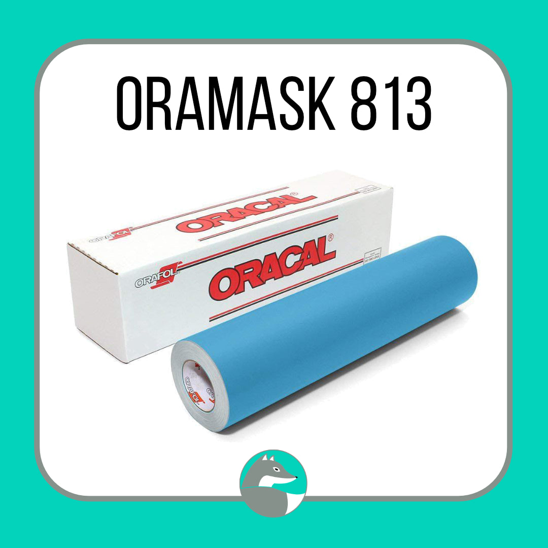 Oramask Stencil Film Vinyl - Silver Fox Vinyl