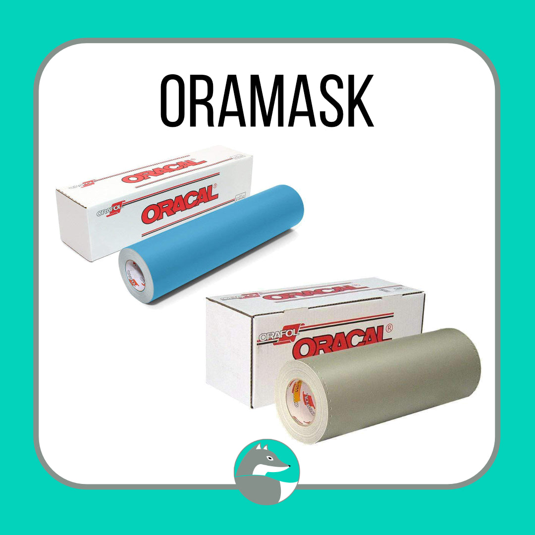 Oramask Stencil Film Vinyl - Silver Fox Vinyl