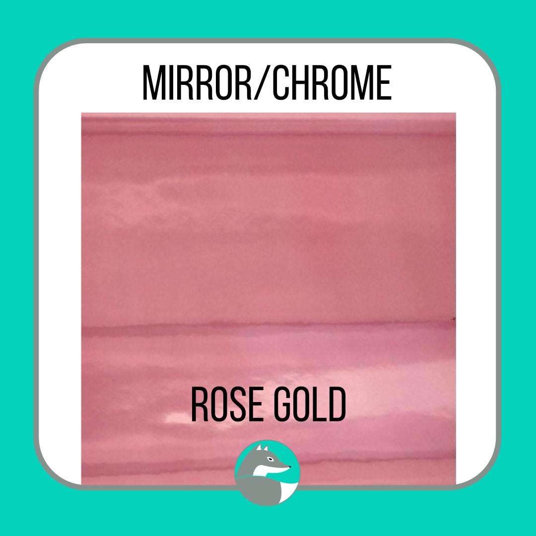 Mirror/Chrome - Adhesive Vinyl - Silver Fox Vinyl