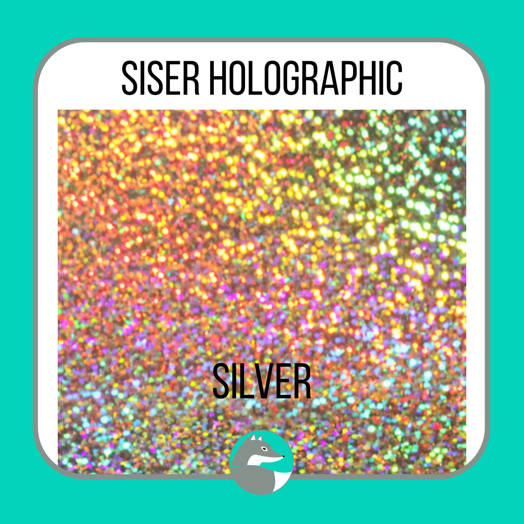 Siser Holographic HTV - Silver Fox Vinyl