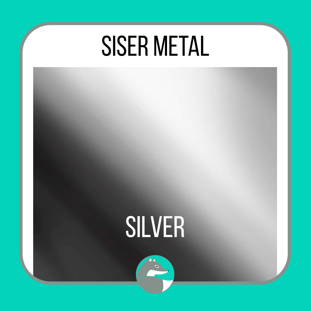 Siser Metal HTV - Silver Fox Vinyl