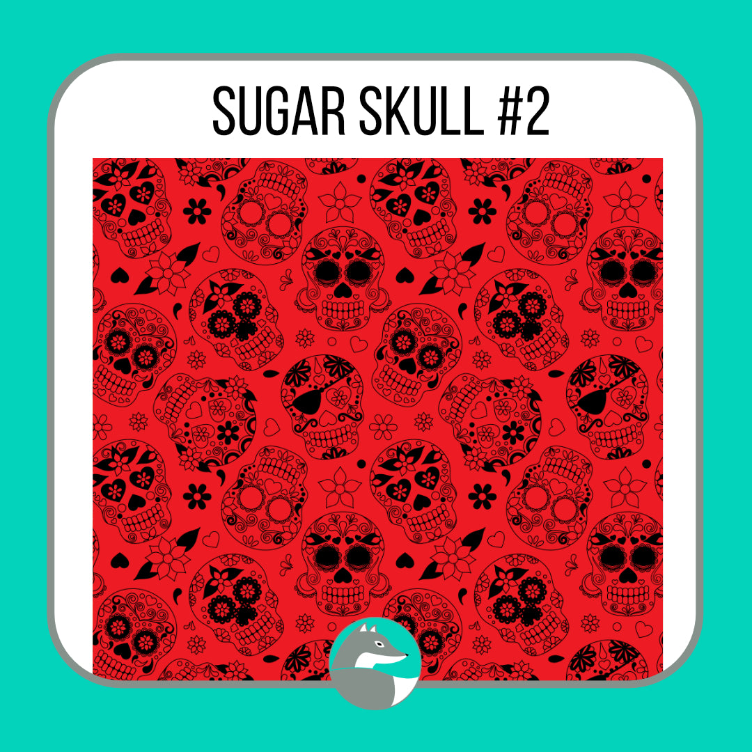 Sugar Skull Collection - Silver Fox Vinyl