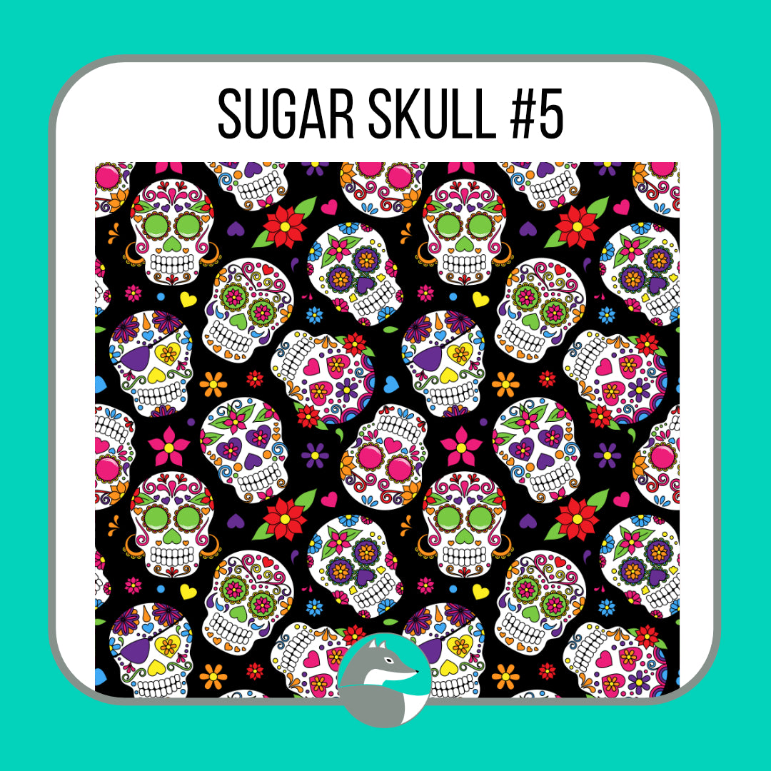 Sugar Skull Collection - Silver Fox Vinyl