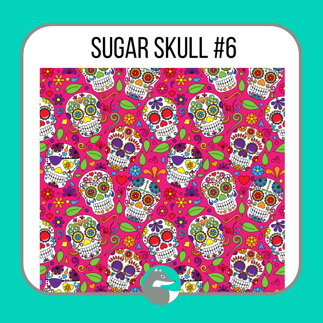 Sugar Skull Collection - Silver Fox Vinyl