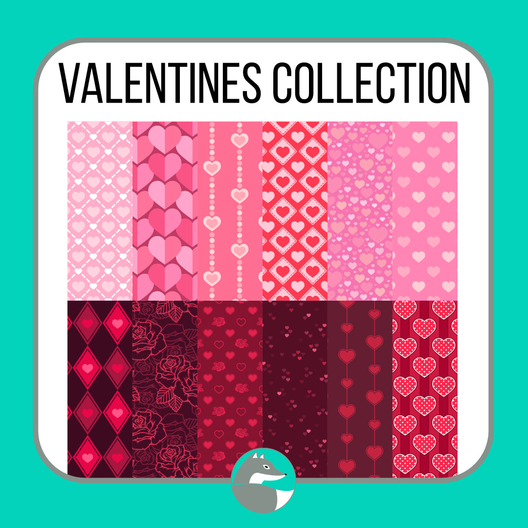 Valentines Collection - Silver Fox Vinyl