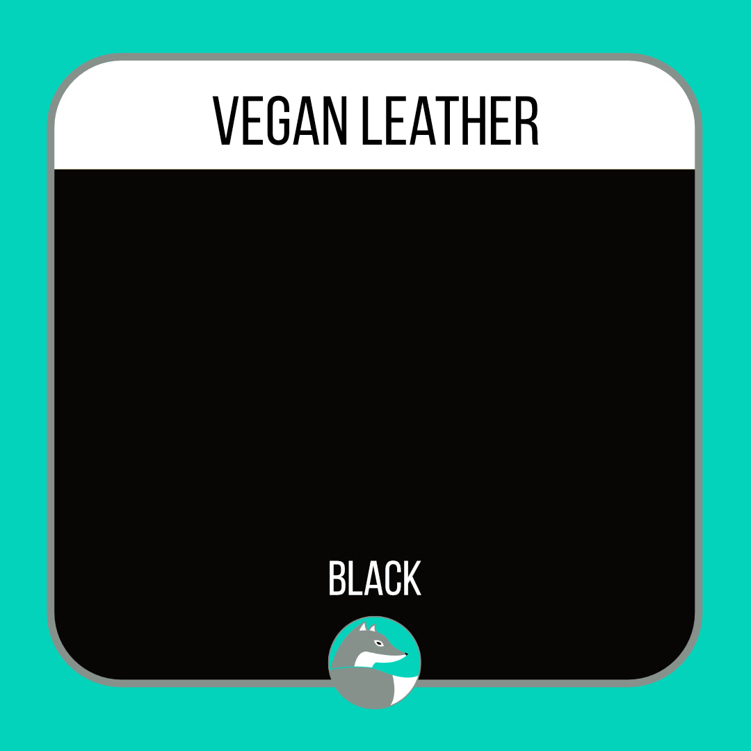 Vegan Faux Leather - SOLID Colours - Silver Fox Vinyl