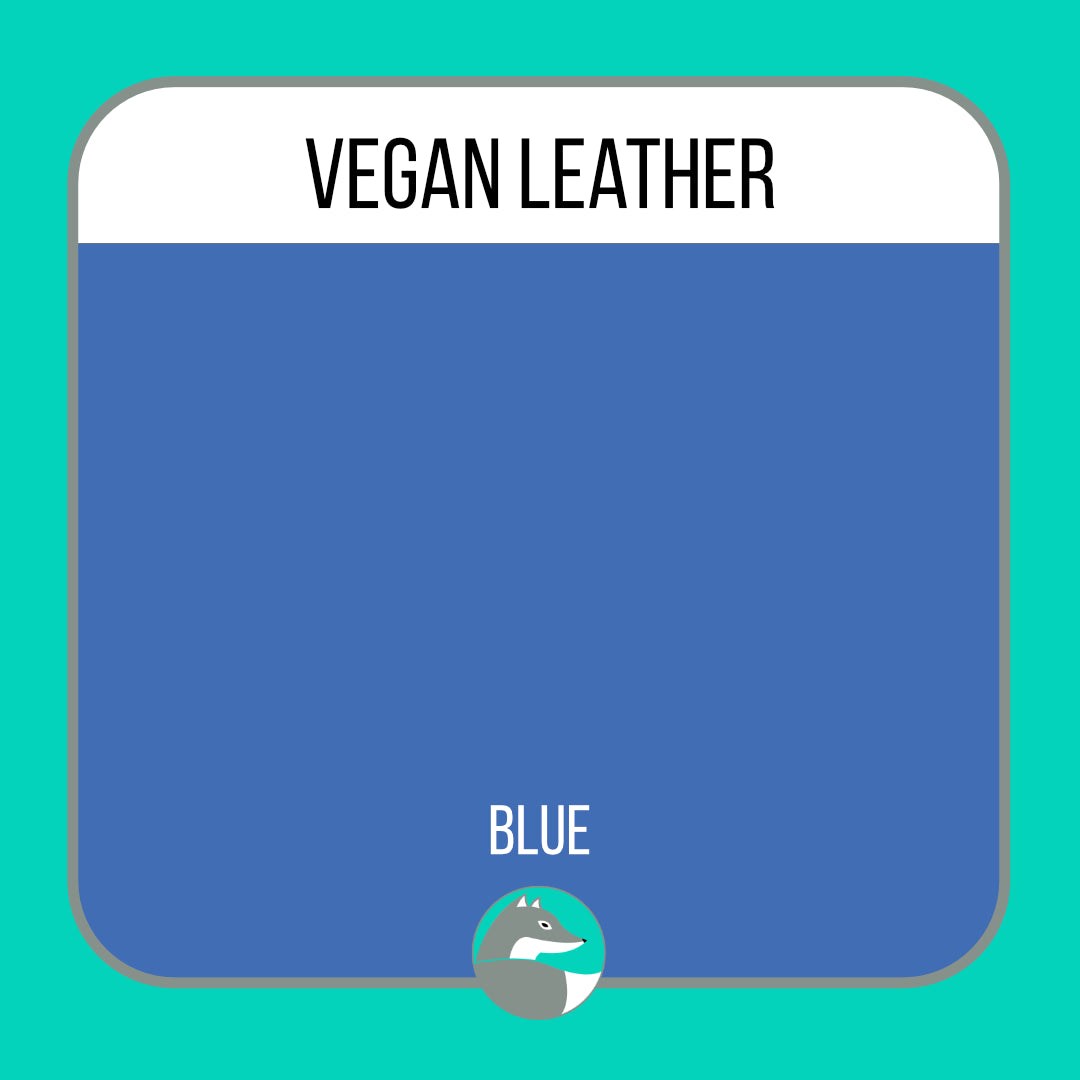 Vegan Faux Leather - SOLID Colours - Silver Fox Vinyl